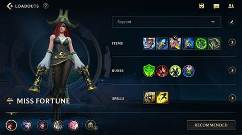 best sup for miss fortune|More.